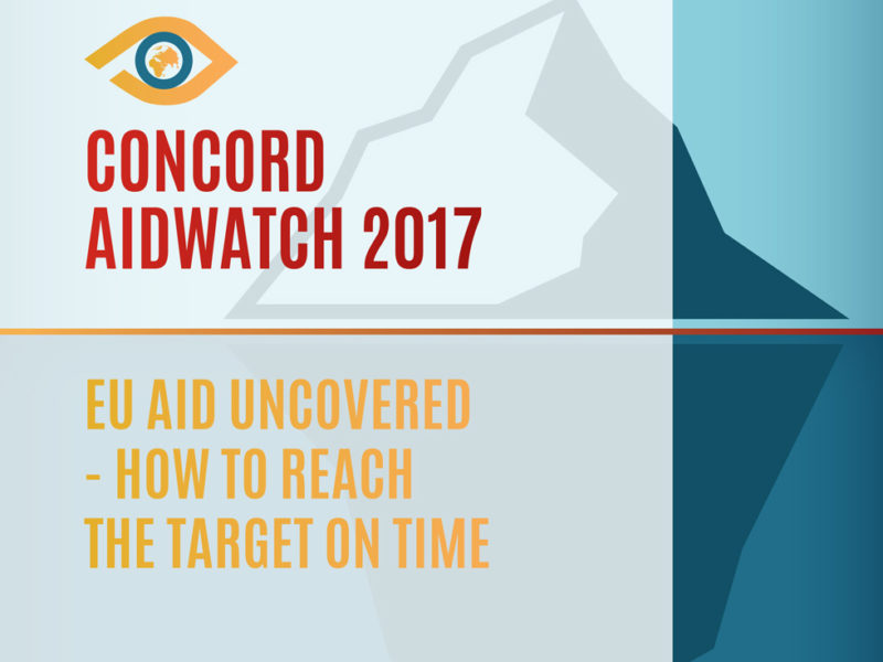 Edition 2017 du rapport AidWatch disponible